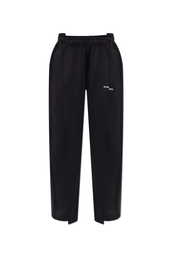 Vetements Logo Embroidered Sweatpants