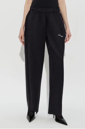 Vetements Logo Embroidered Sweatpants
