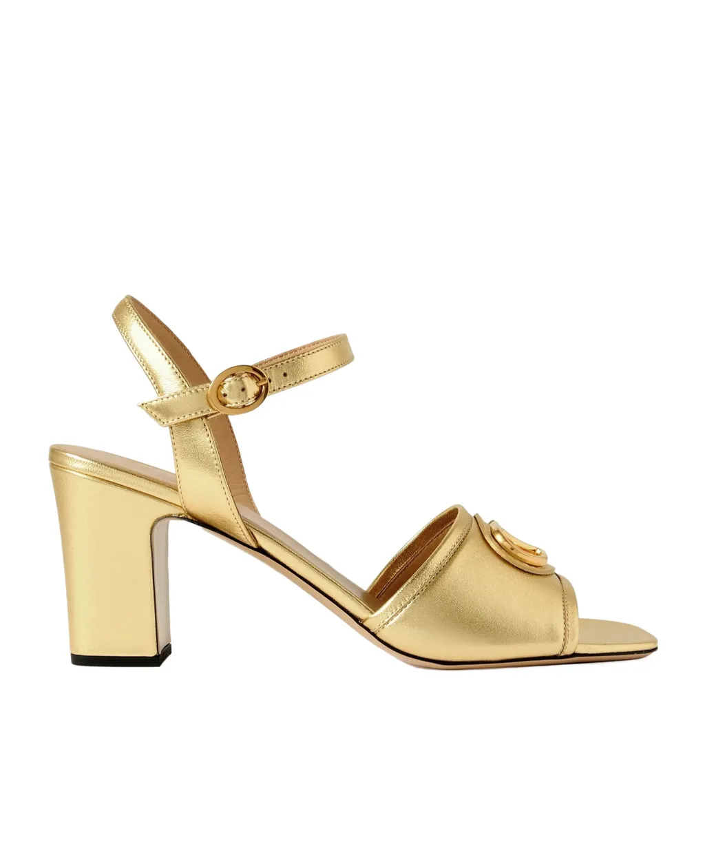 Open-Toe High-Heeled Sandals