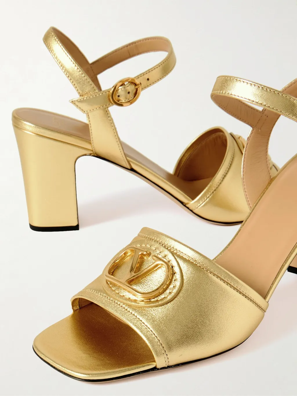Open-Toe High-Heeled Sandals