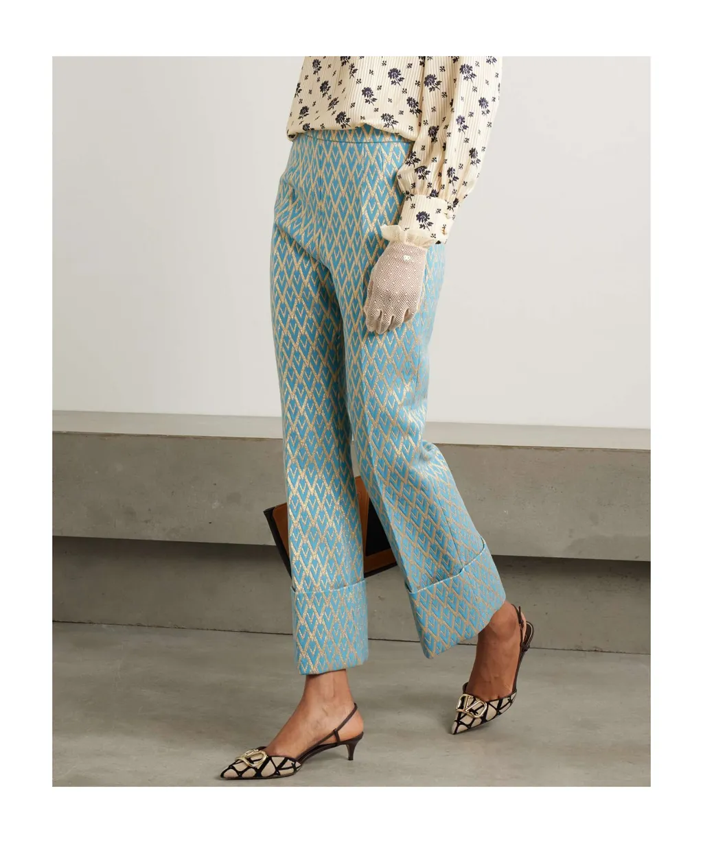 Wide-Leg Casual Pants