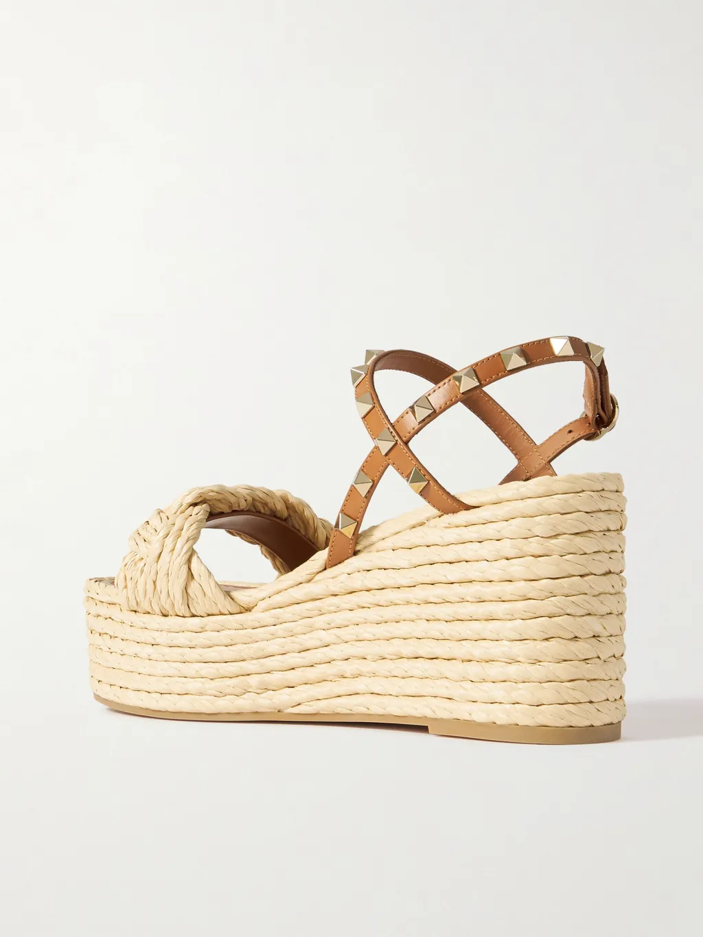 Rockstud 95 Wedge Sandals