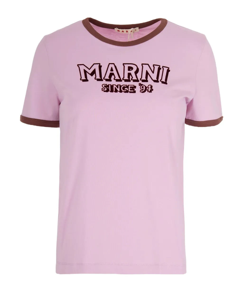 Marni Logo Printed T-Shirt