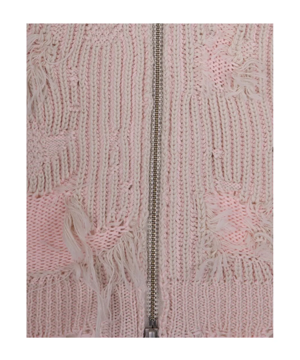 Mm6 Maison Margiela Distressed Knitted Vest