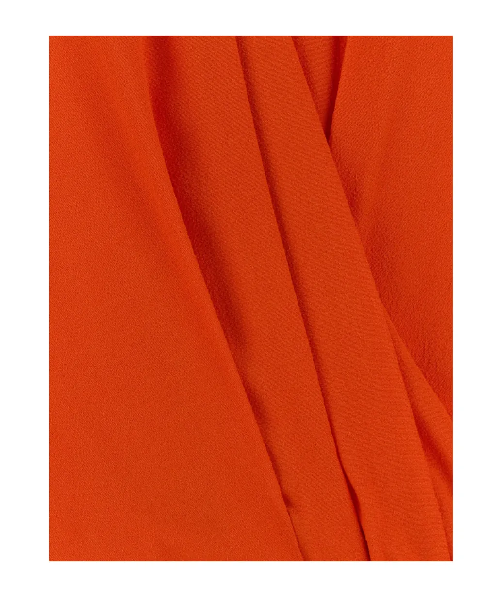 Scarf-Detail Blouse