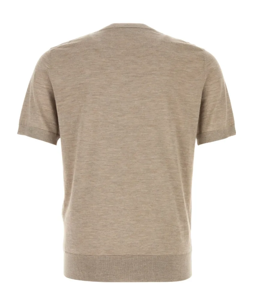 Cappuccino Cashmere Blend T-Shirt