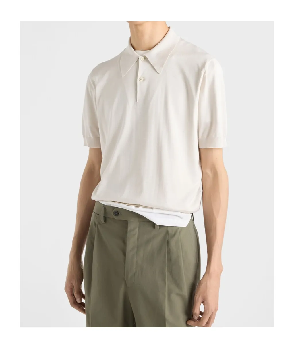 Prada Short-Sleeved Polo Shirt