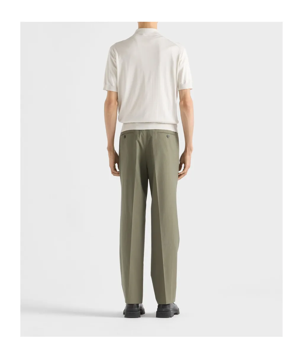 Prada Short-Sleeved Polo Shirt