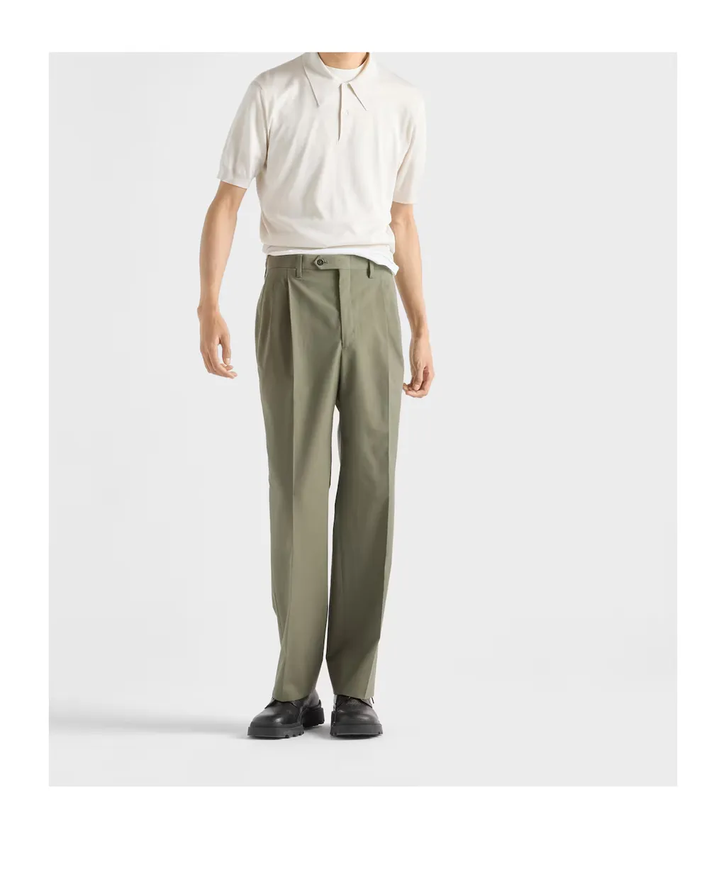 Prada Short-Sleeved Polo Shirt