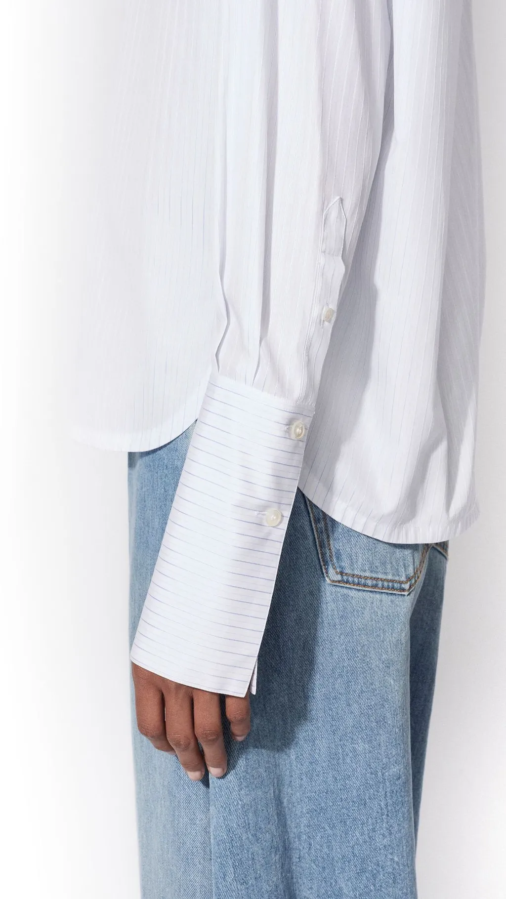 Striped Long-Sleeved Shirt