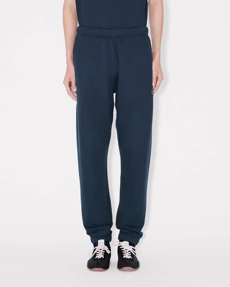 Embroidered Jogpants In Cotton Boke Flower