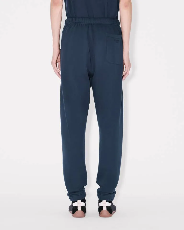 Embroidered Jogpants In Cotton Boke Flower