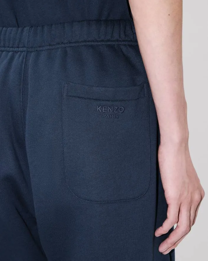 Embroidered Jogpants In Cotton Boke Flower