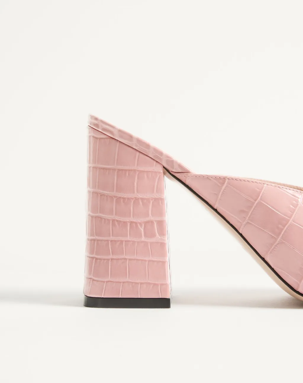 Vlogo Signature Slide Sandal In Printed Calfskin 95Mm