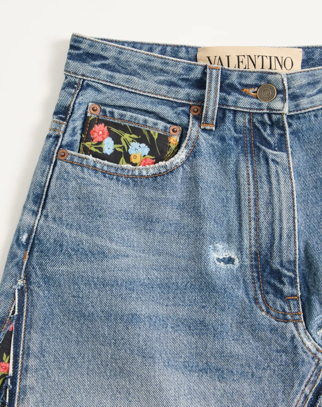 Short Denim Skirt