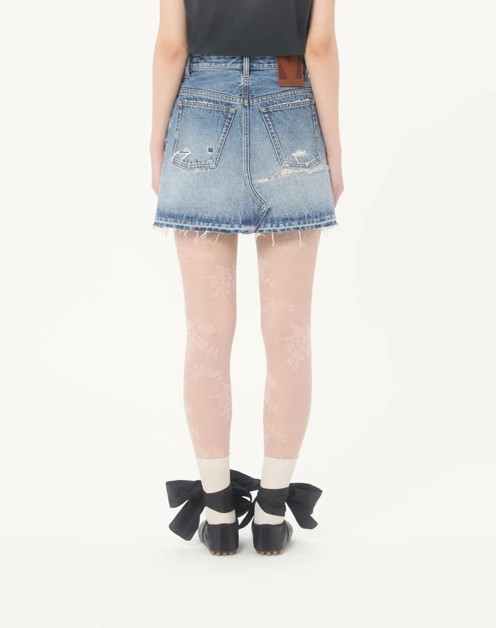 Short Denim Skirt