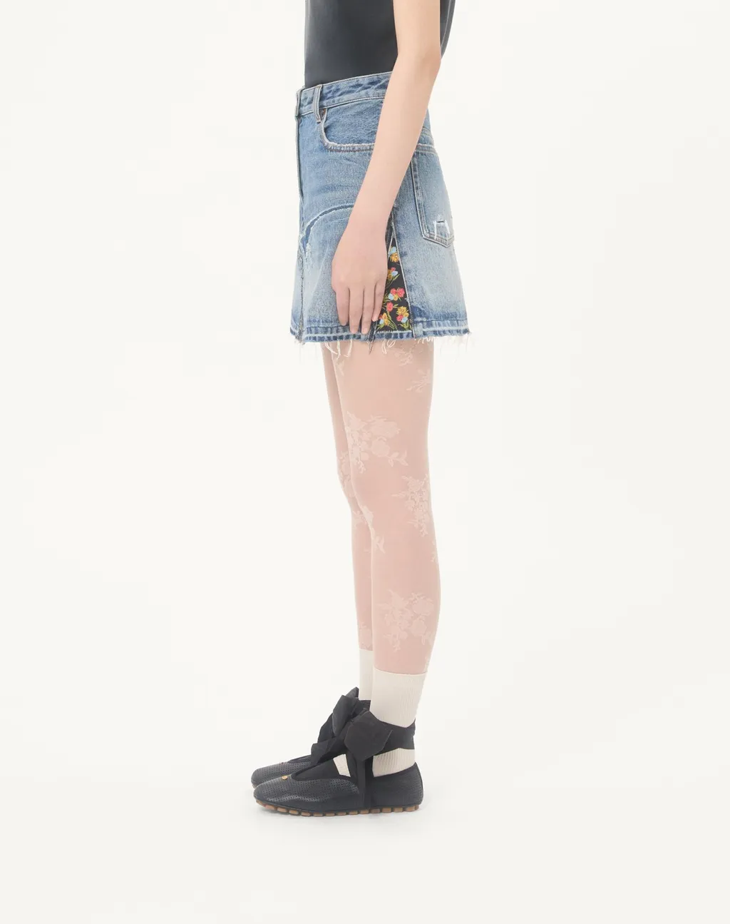 Short Denim Skirt