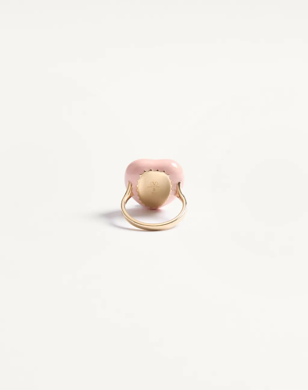 Coeur Royal Ring In Metal And Enamel