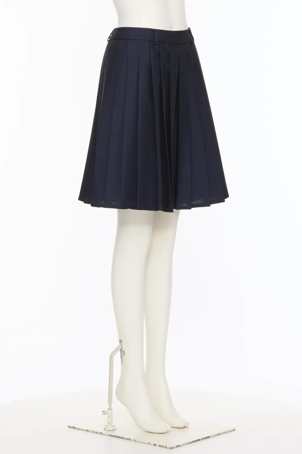 Belted A-Line Skirt
