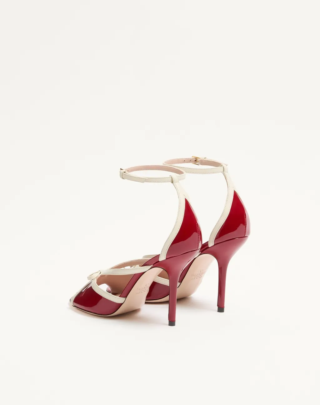 Bepointy Sandal In Patent Leather And Kidskin 100Mm
