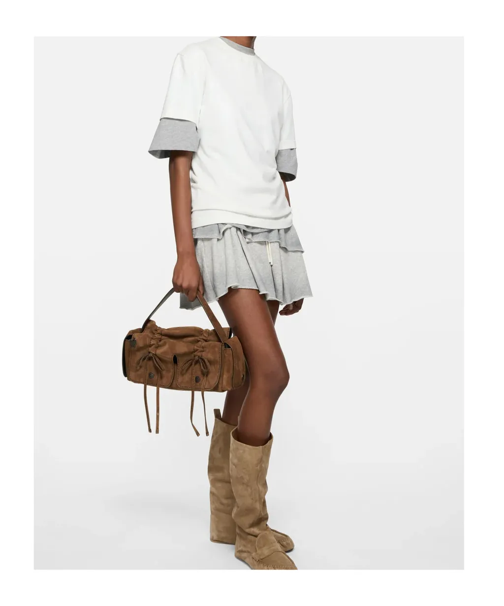 Multi-Pocket Shoulder Bag
