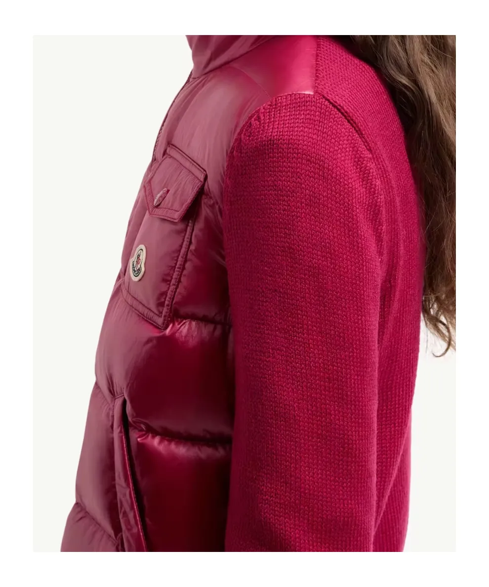 Moncler Padded Zip-Up Cardigan