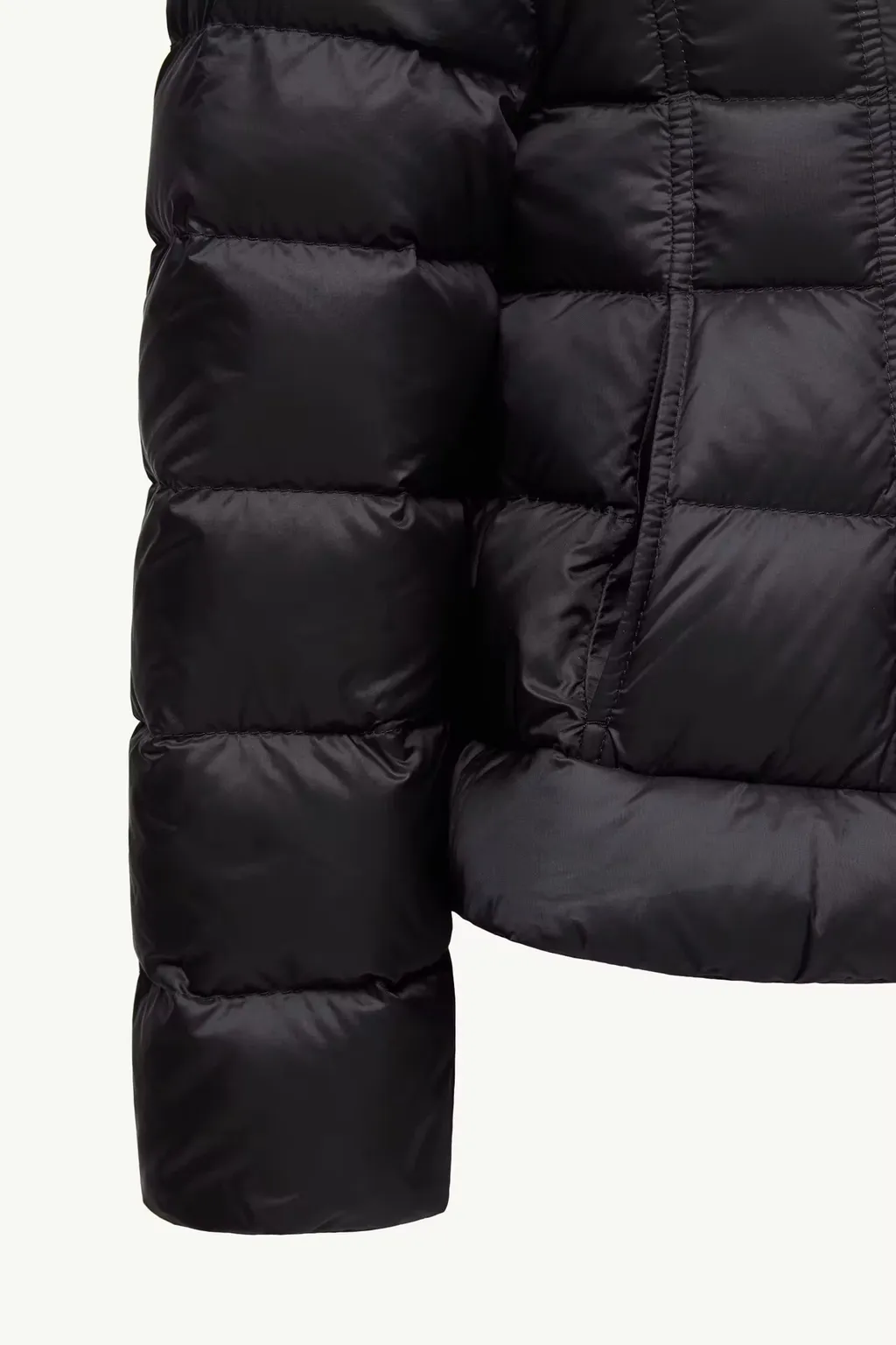 Ayfer Square-Quilted Short Down Jacket