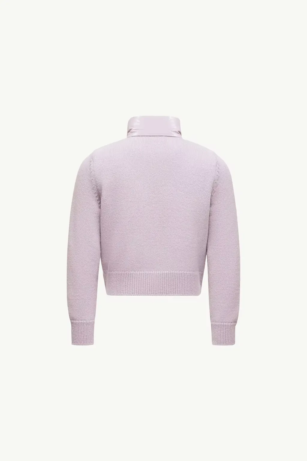 Wool Padded Zip-Up Cardigan