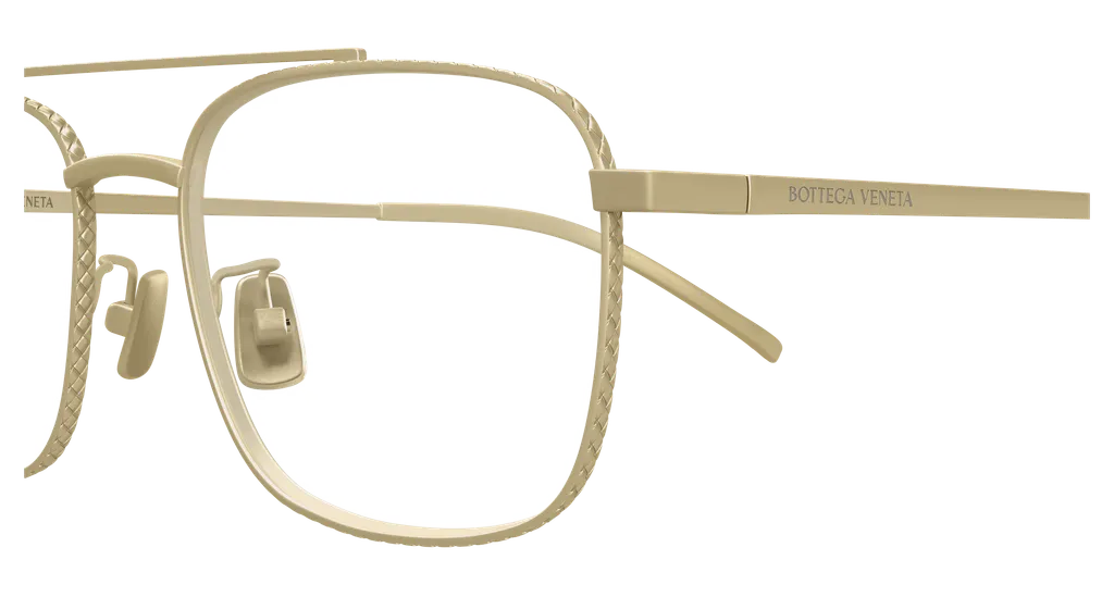 Bottega Veneta Eyewear	Pilot Frame Glasses