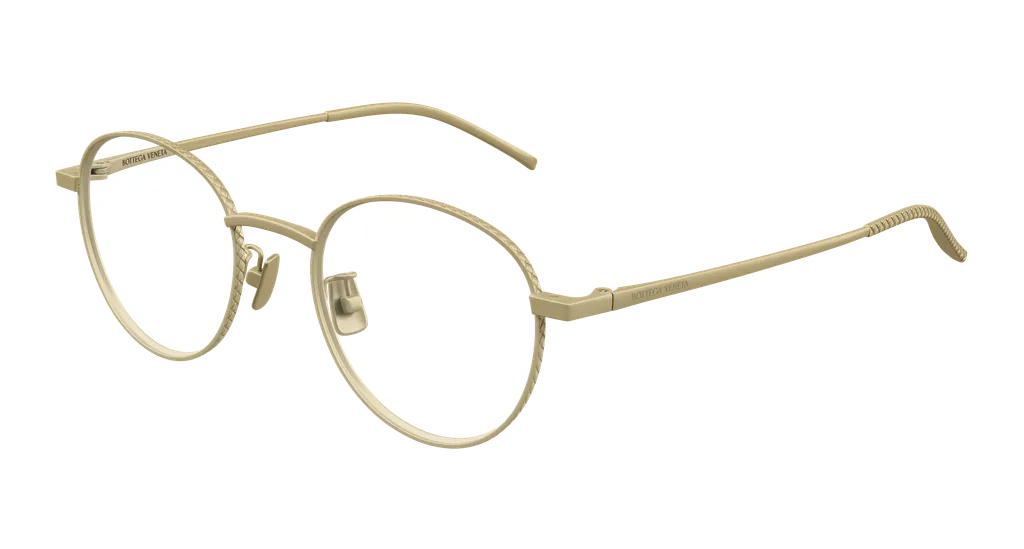 Bottega Veneta Eyewear Oval Frame Glasses