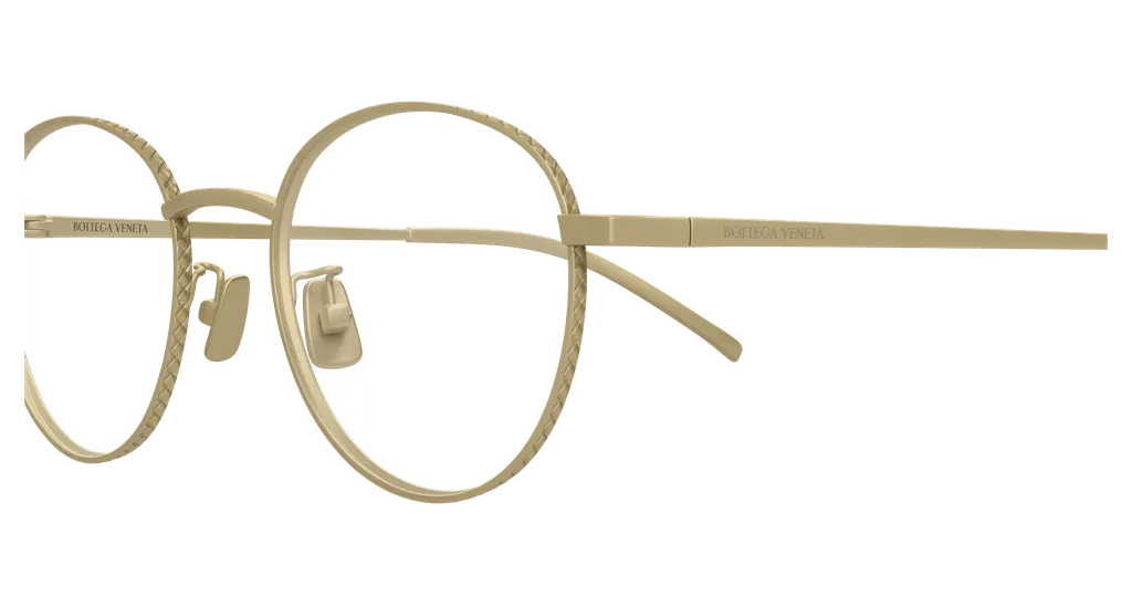 Bottega Veneta Eyewear Oval Frame Glasses