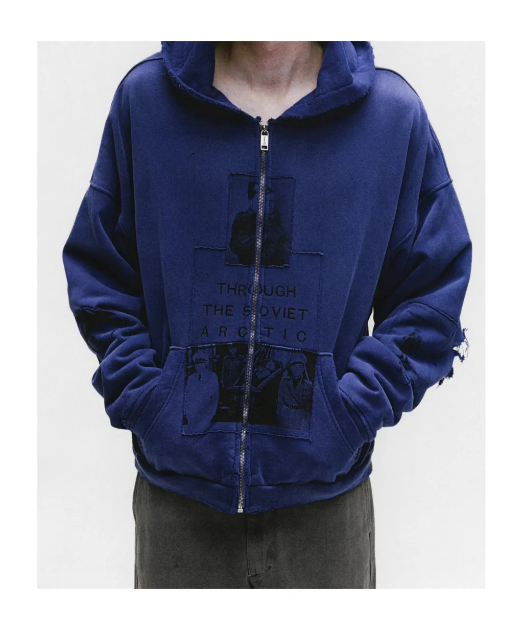 Soviet Arctic Assemblage Zip Hoodie