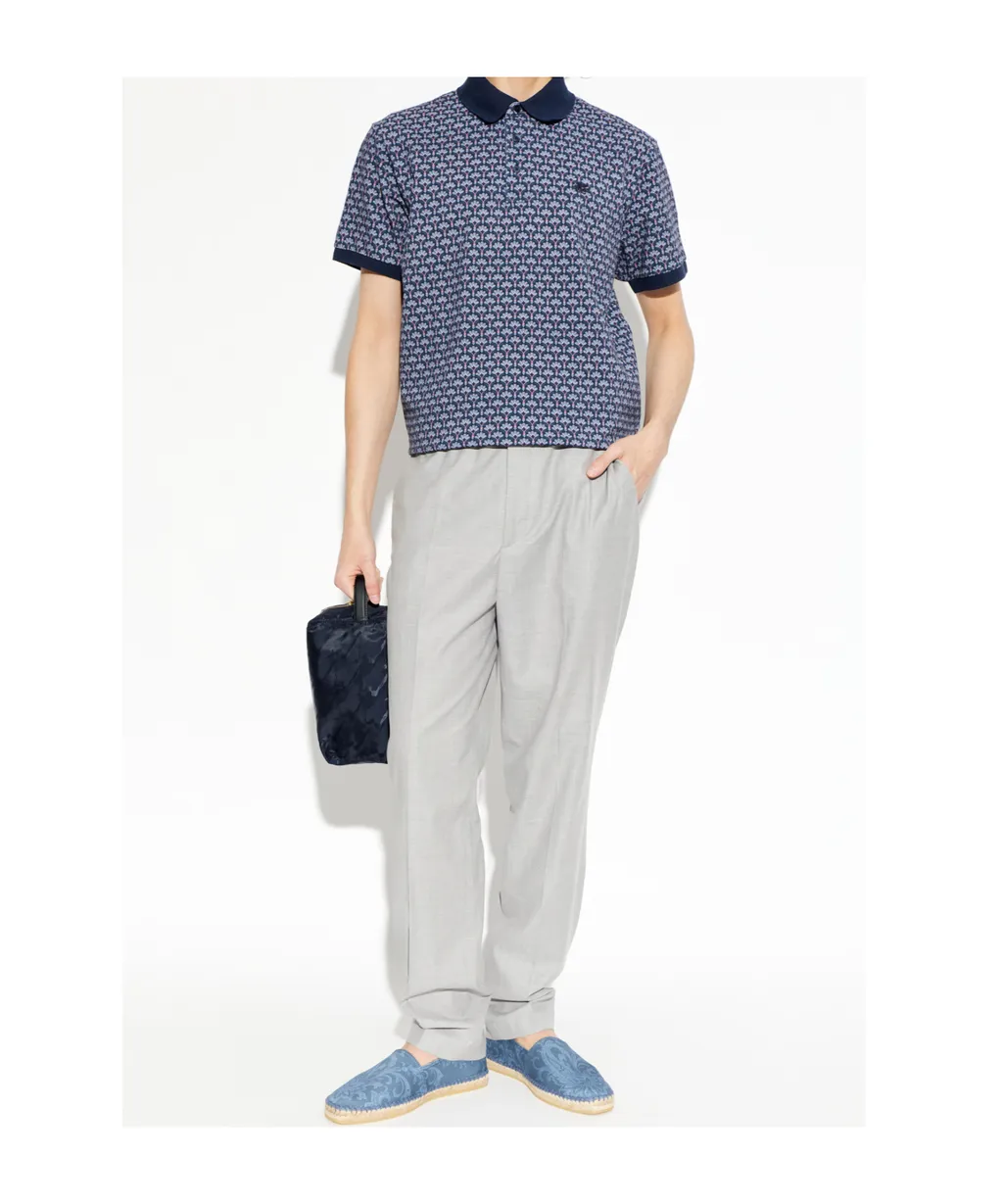 Etro Tapered Creased Pants