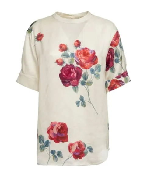 N21 Floral-Printed Top