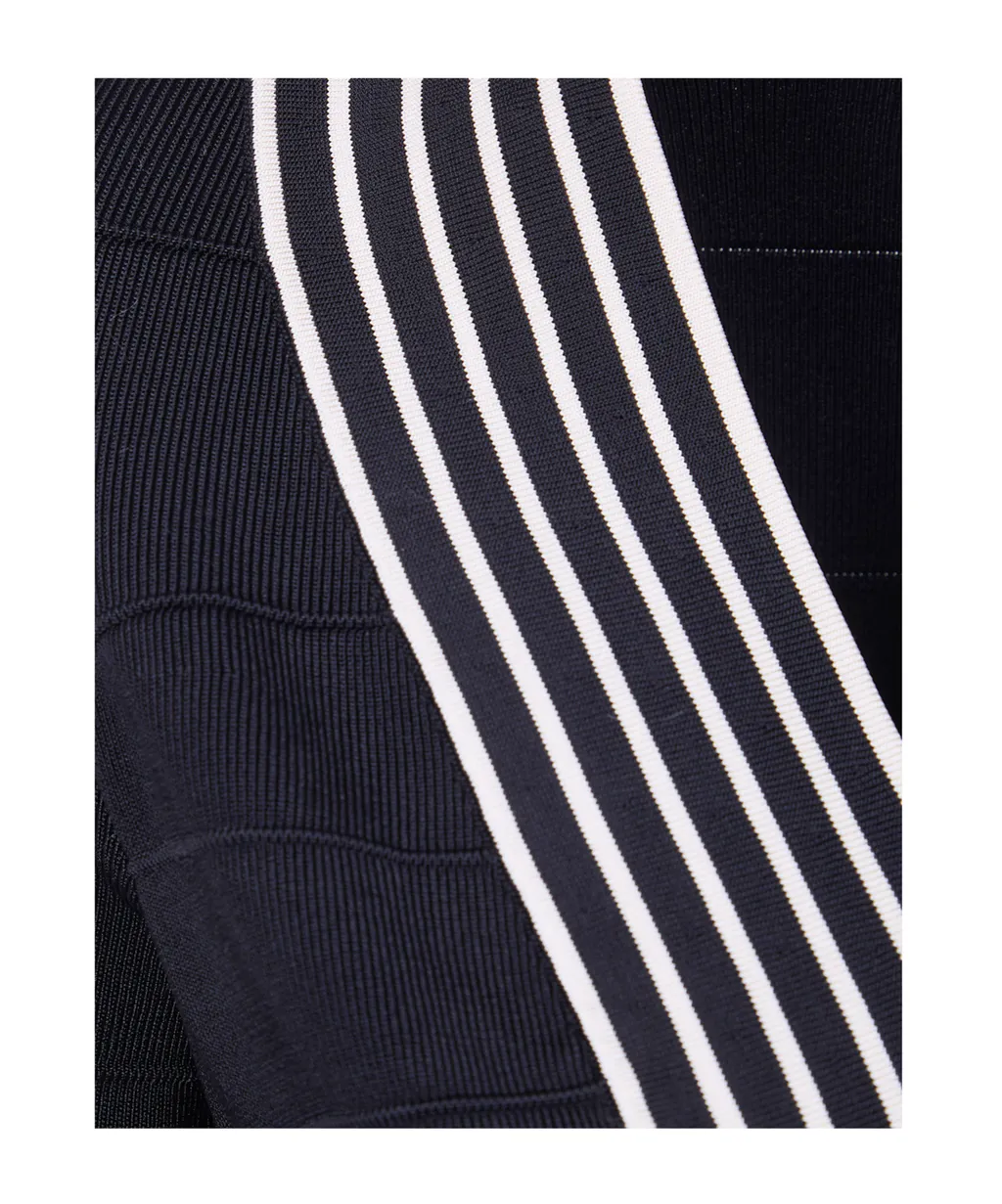 Elisabetta Franchi V-Neck Striped Cardigan