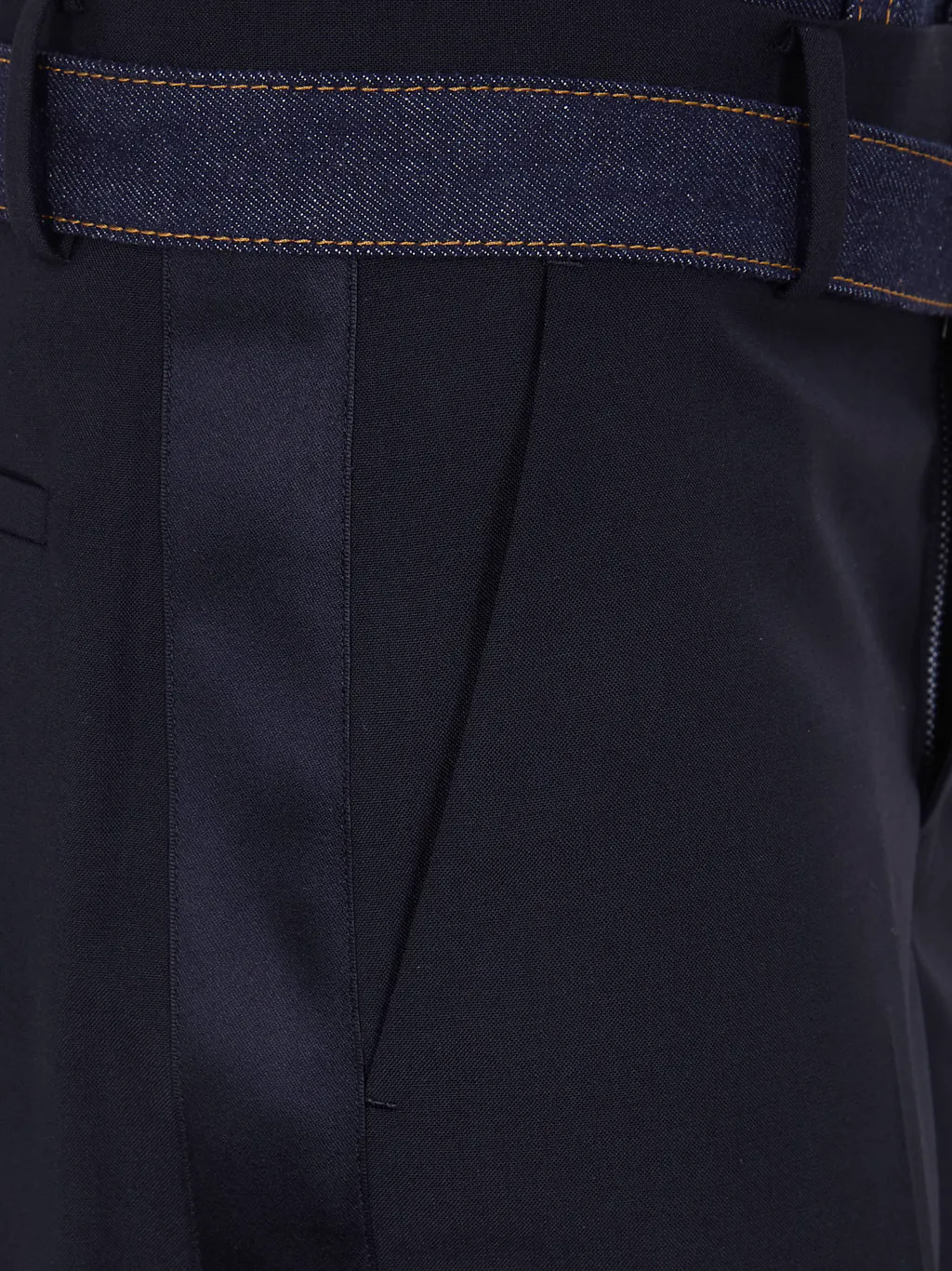 Belt-Detail Shorts