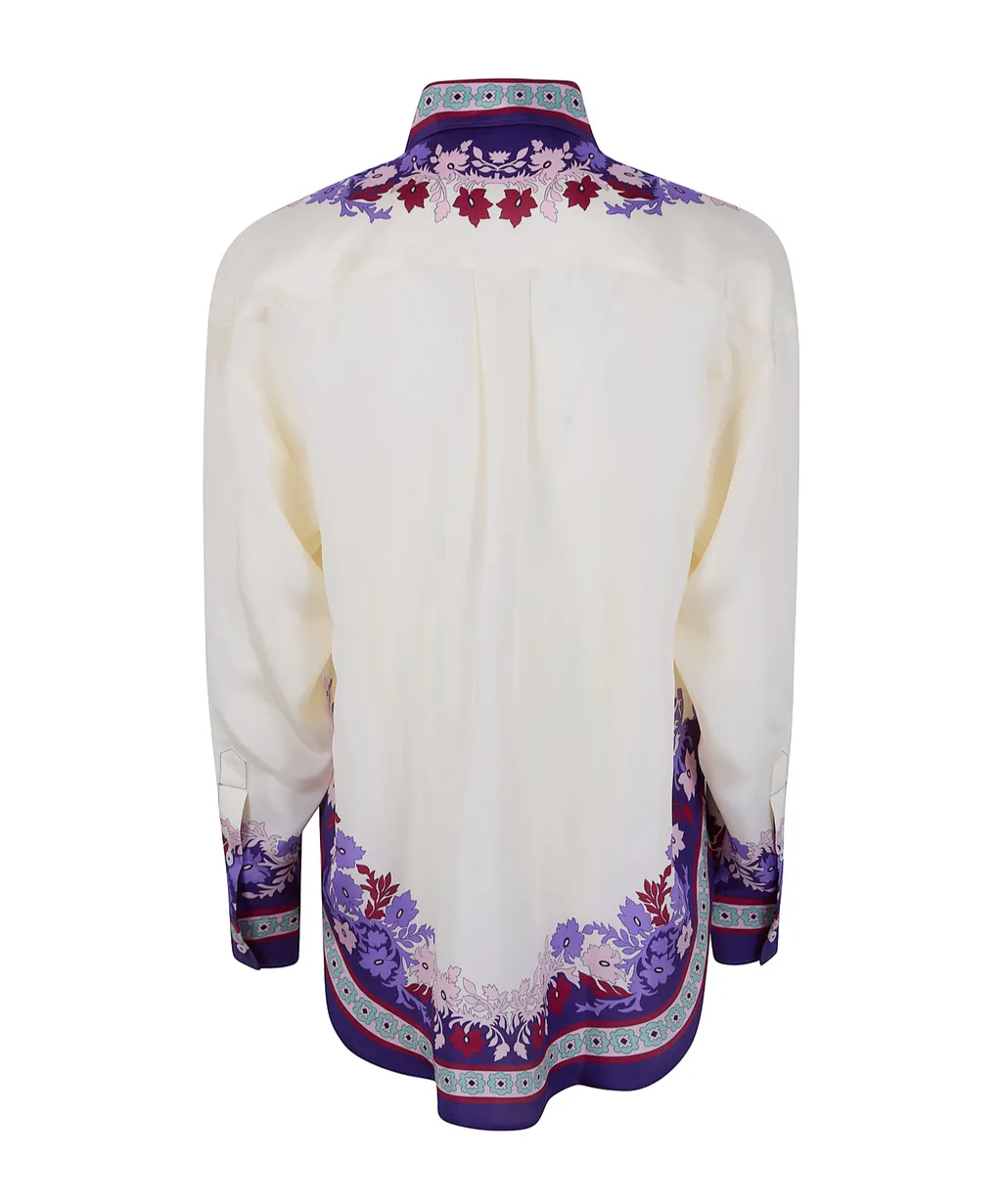 Floral-Print Shirt