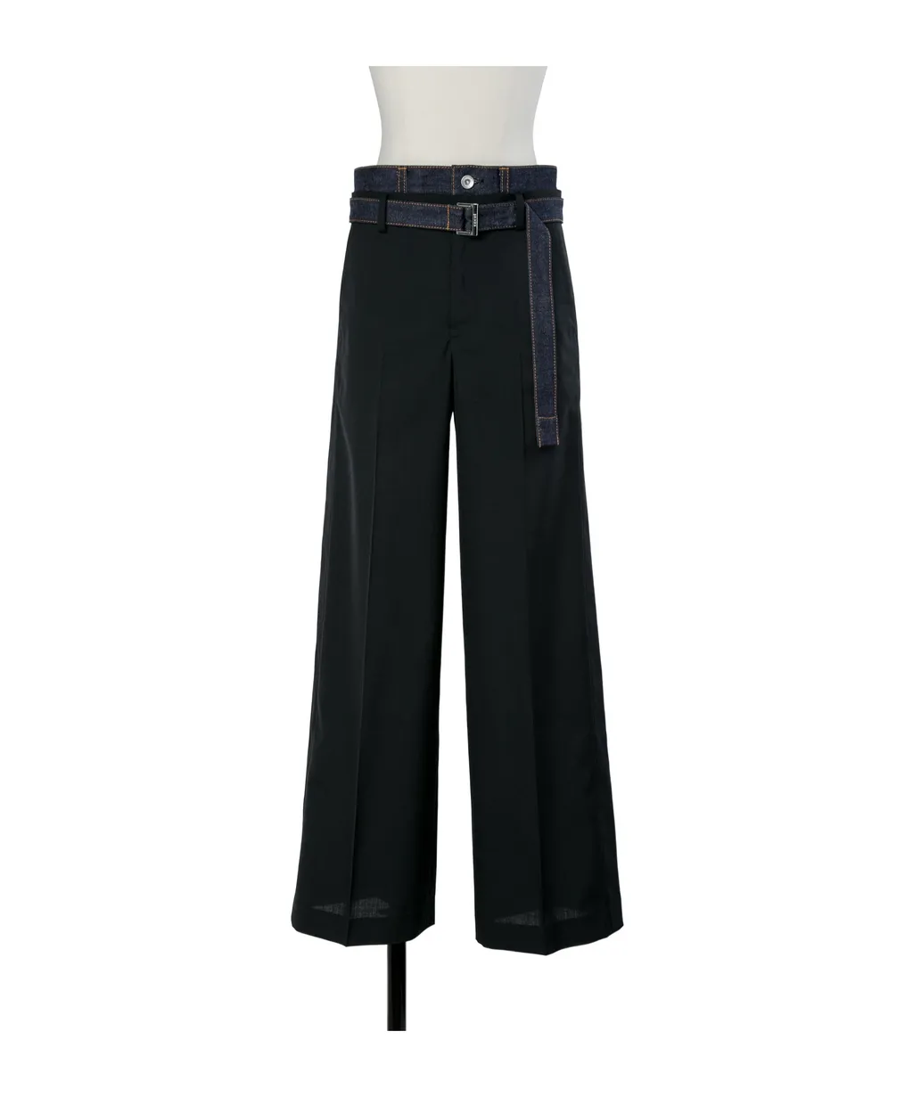 Casual Pants With Belt Loops