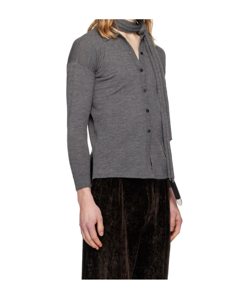 Tipa Button-Down Knitwear