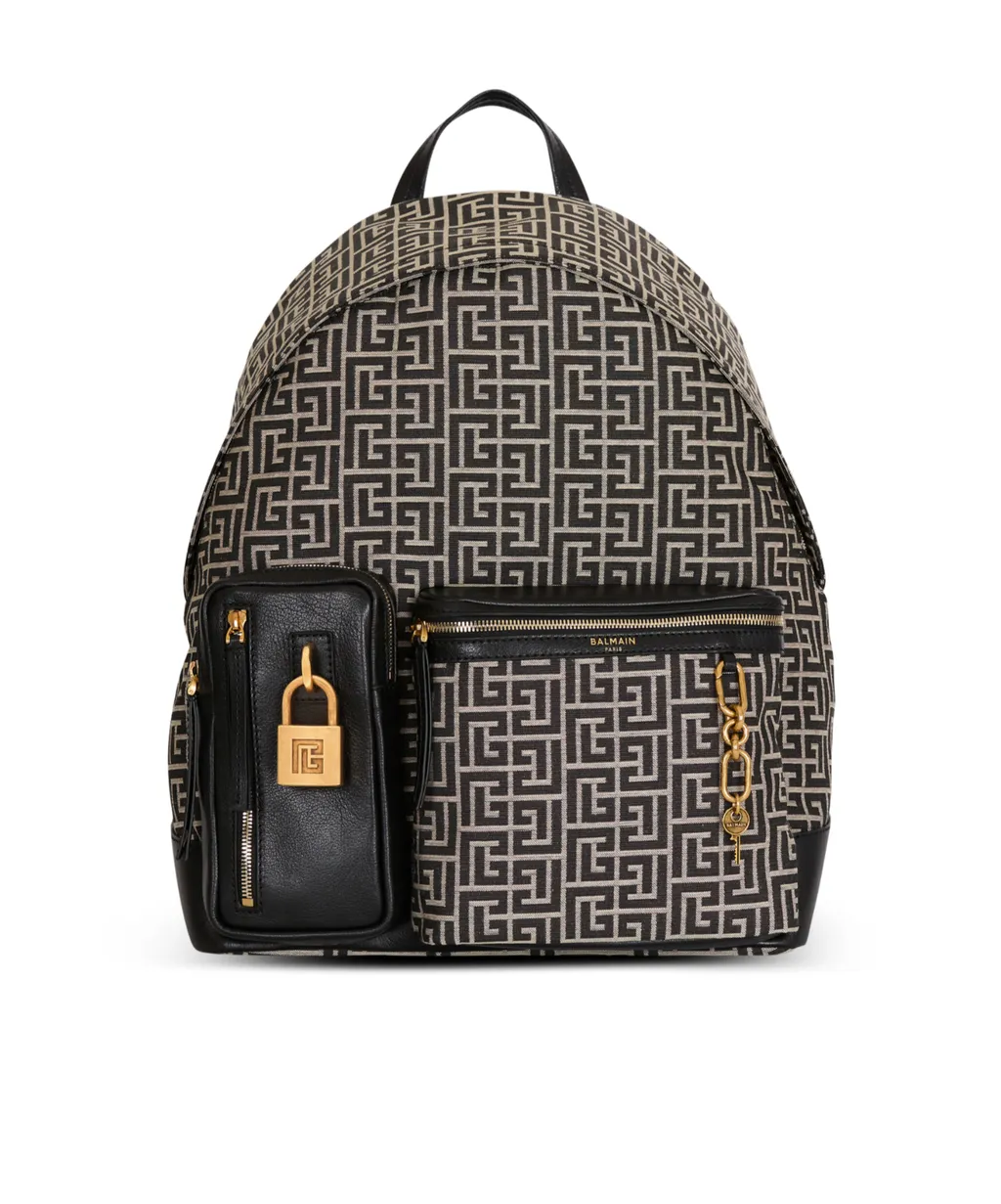 Pulse Monogram Jacquard Backpack