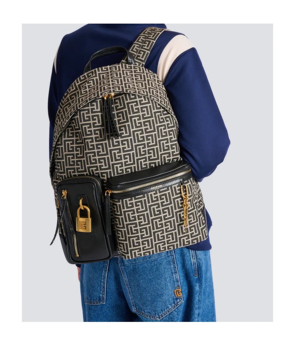 Pulse Monogram Jacquard Backpack