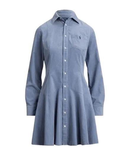 Button-Down Shirt Mini Dress