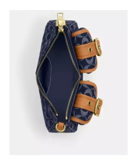 Ashton's Iconic Denim Shoulder Bag