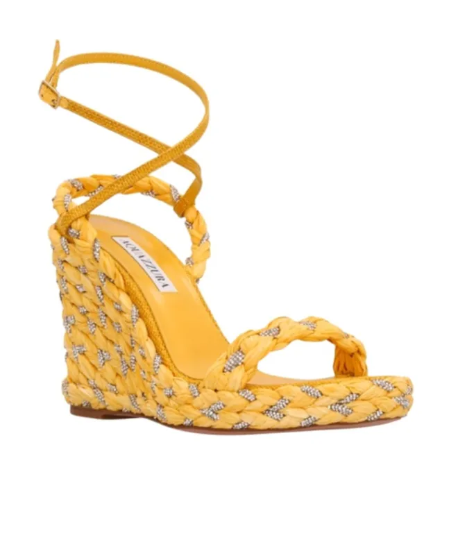 Woven Wedge Sandals