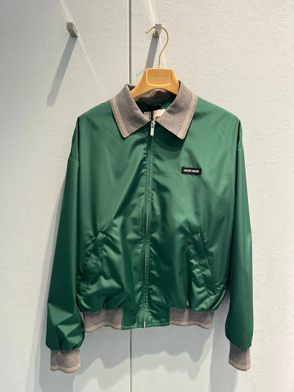 Technical Poplin Bomber Jacket