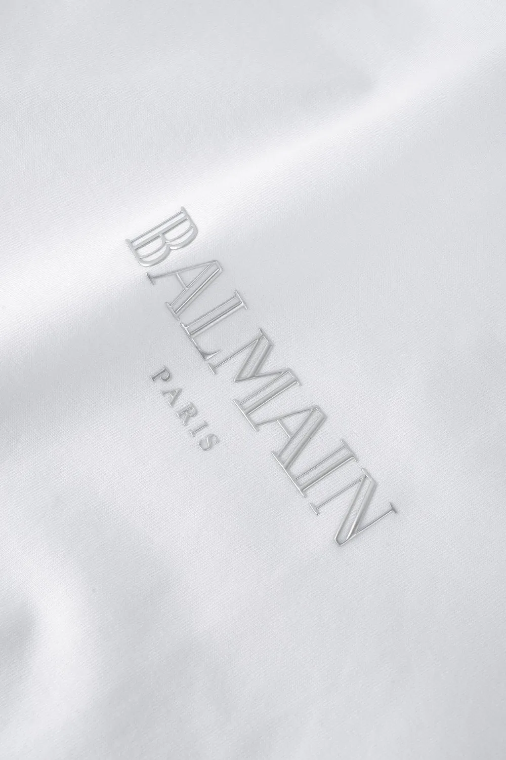 Balmain Logo Printed Crewneck T-Shirt