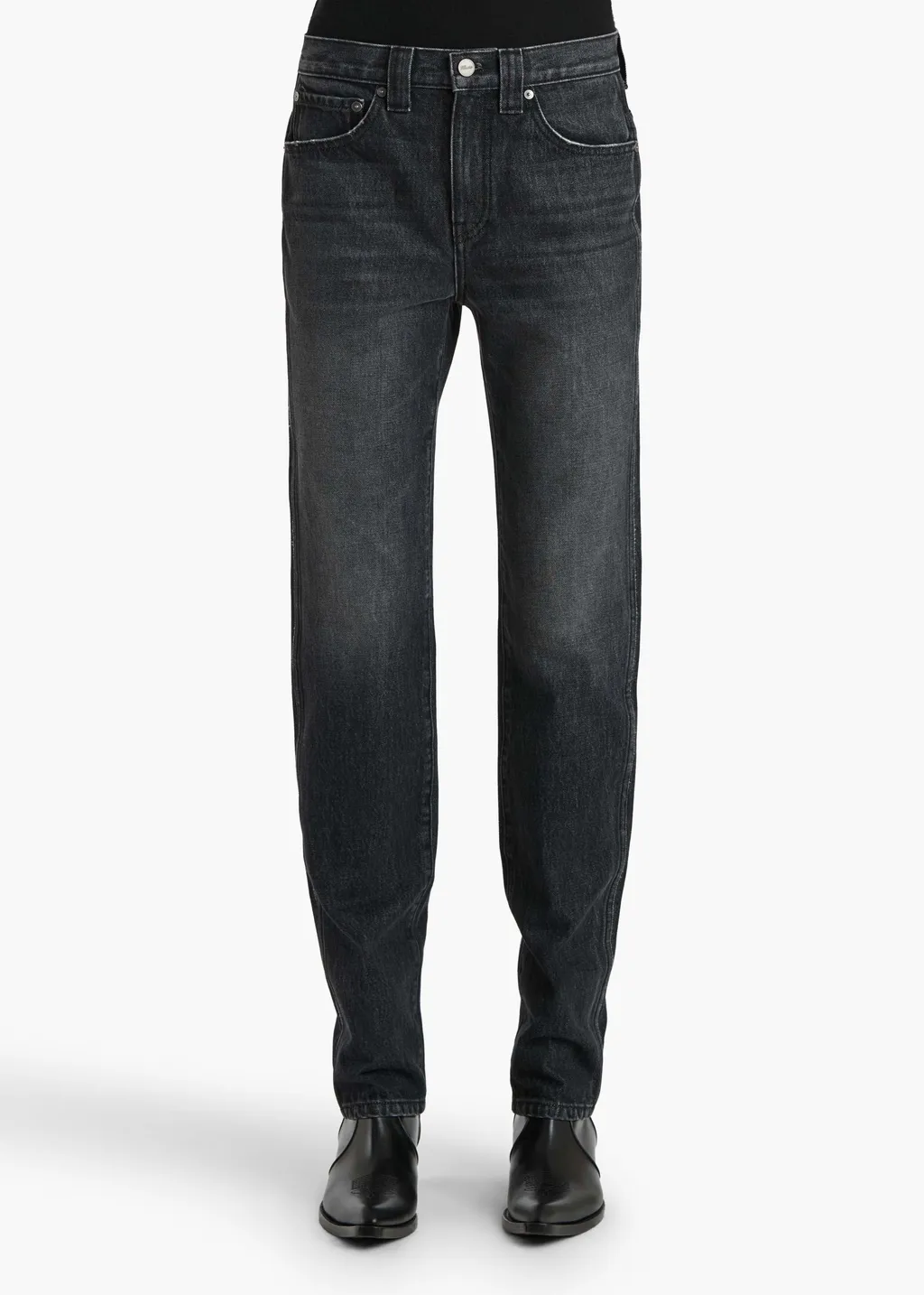 Khaite Farley Straight-Leg Jeans