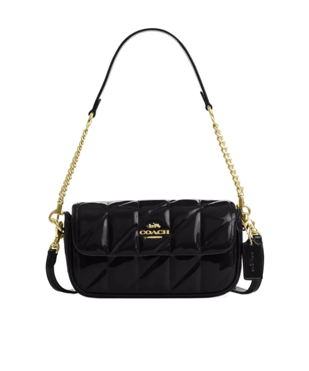 Hailey Flap Bag With Quilting