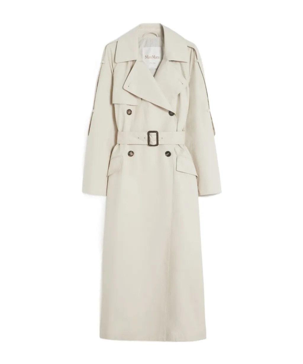 Long-Sleeved Trench Coat