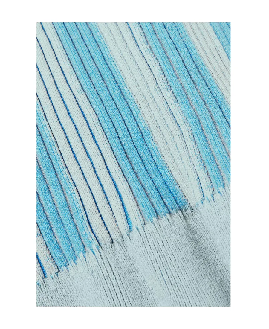 Gradient Stripe Skirt
